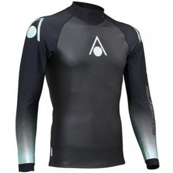 Aqua Sphere Aquaskin Top Long Sleeve Men Black/Turquoise