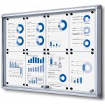 Jansen Display interiérová vitrína 8 x A4 – Zboží Živě