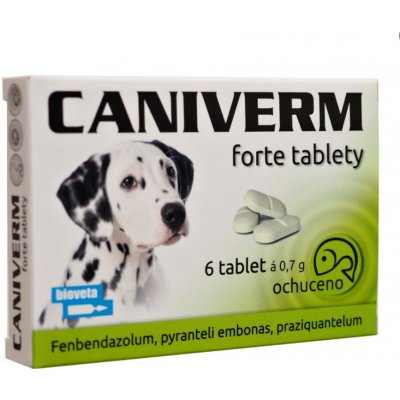 Caniverm forte tbl 100 x 0,7 g – HobbyKompas.cz Caniverm forte tbl 100 x 0,7 g – HobbyKompas.cz