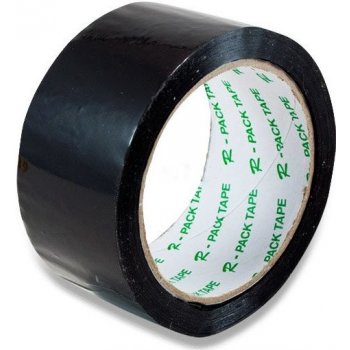 Reas Pack Barevná samolepicí páska černá 48 mm x 66 m