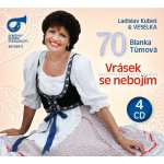 Kubeš Ladislav & Veselka - Blanka Tůmová 70 Vrásek se nebojím 4 CD – Hledejceny.cz