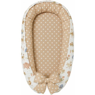 BabyTýpka Hnízdečko Farm Beige – Hledejceny.cz