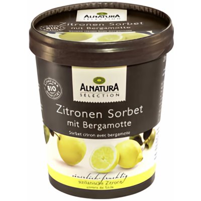 Alnatura bio Sorbet citron s bergamotem 500ml – Zbozi.Blesk.cz