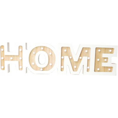 PROHOME - Nápis HOME s LED světlem – Hledejceny.cz