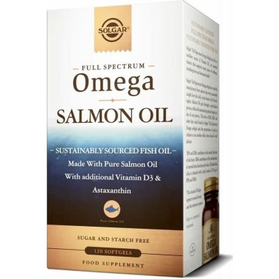 Solgar Omega 3 - Fish Oil Concentrate 120 kapslí – Hledejceny.cz