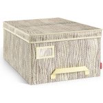 Tescoma Krabice na oděvy FANCY HOME 40x52x25 cm cappuccino – Hledejceny.cz