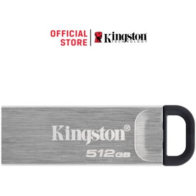 !!!Kingston DataTraveler Kyson/512GB/USB 3.2/USB-A/Stříbrná, DTKN/512GB