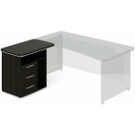 Lenza TopOffice přístavný 90 x 55 cm levý wenge – Hledejceny.cz