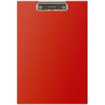 Podložka psací A4 PVC s klipem DONAU červená – Sleviste.cz