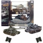 Zegan RC Tanky 1:28 T34 vs Tiger sada 2 ks – Zboží Dáma