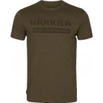 Tričko Härkila Seeland logo S/S pánské Willow green – Zboží Dáma