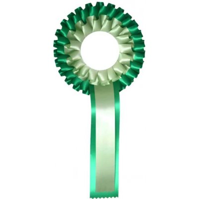 Kokarda dvouřadá zelená – Hledejceny.cz