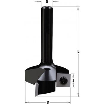 IGM Professional IGM F463 Mini Stopková fréza na plochy Fréza F 463: D38x12 L60 Stopka =12 x 35 Z3