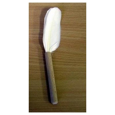 Mašlovačka peroutka z peří ve dřevě – Zboží Dáma