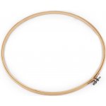 Vyšívací kruh bambusový extra velký Ø33; 35,5; 40 cm 2 Ø35,5 cm bambus světlý 1 ks – Hledejceny.cz