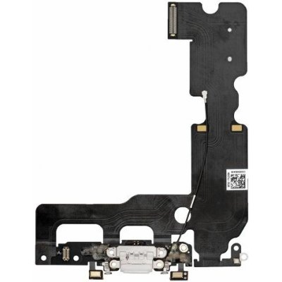 Apple iPhone 7 Plus - Nabíjecí Konektor + Flex Kabel (Space Gray), Space Gray – Zboží Živě