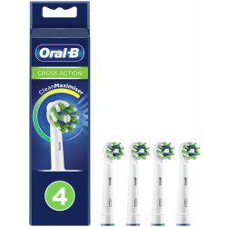 Náhradní hlavice pro elektrický zubní kartáček Oral-B Cross Action 4 ks