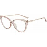 Techsuit Anti-Blue Light Glasses Reflex Metal (F5018-C6) - Cat Eye - Brown – Zboží Živě