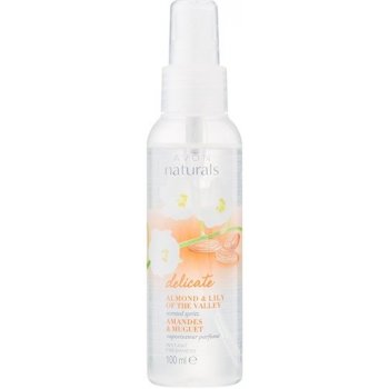 Avon Naturals tělový sprej s mandlí a konvalinkou 100 ml