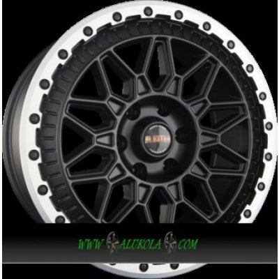 Fondmetal BLUSTER 9x20 5x120 ET44 matt black machined lip – Sleviste.cz