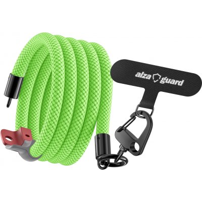 AlzaGuard Universal Lanyard Essential Long - zelená AGD-LAEL001G – Sleviste.cz