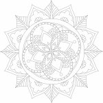 Radost v písku Šablona na pískování mandala hojnosti bohatství 61 300 x 300 mm – Sleviste.cz