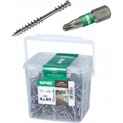 Šroub Spax 4,5 mm 60 mm WIROX C4 400 ks – Hledejceny.cz