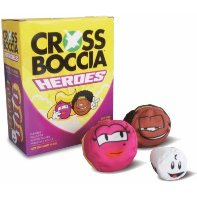 Schildkröt Hra s míčky Cross Boccia Heroes 2dílná sada Blond & Muffin – Zboží Mobilmania