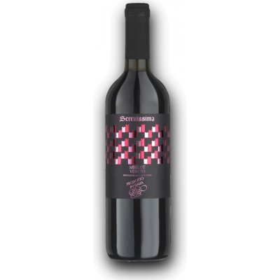 Serenissima Merlot Veneto IGT 11% 0,75 l (holá láhev) – Hledejceny.cz