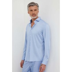 Boss pánská košile slim s italským límcem 50503533 modrá