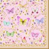 Ubrousky Easy Life Papírový ubrousek Majestic Butterflies 33x33 cm 20 ks