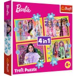 Trefl 4v1 Šťastný svět Barbie 28,5x20,5cm – Hledejceny.cz