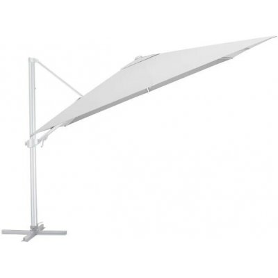 KETTLER Slunečník EASY TURN 300x300 cm stříbrná / světle šedá voděodolný – Hledejceny.cz