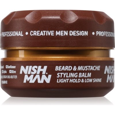 NISHMAN Beard & Mustache Styling Balm 100 ml – Zboží Dáma