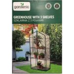 Gardenic Mini se 3 policemi 59x39x126 cm se zipem – Zboží Dáma
