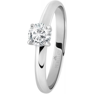 Morellato ocelový prsten s krystalem Love Rings SNA42