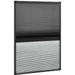 Greatstore Plisovaná pro okna se zástěnou hliník 80 x 120 cm – Hledejceny.cz