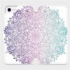 Pouzdro a kryt na mobilní telefon Apple Pouzdro Mobiwear parádní flip Apple iPhone 8 - M008S Mandala