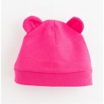 New Baby Kojenecká bavlněná čepička Kids tmavě růžová – Hledejceny.cz