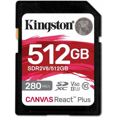 Kingston SDXC 512GB SDR2V6/512GB – Zbozi.Blesk.cz