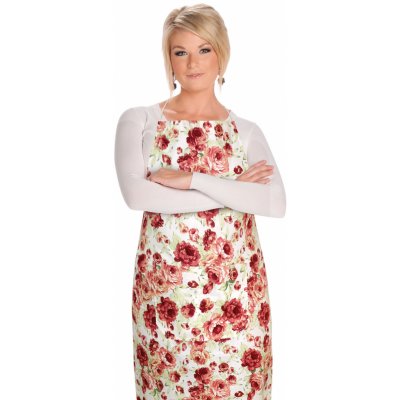 Brotex Kuchyňská zástěra pivoňka – Zboží Dáma