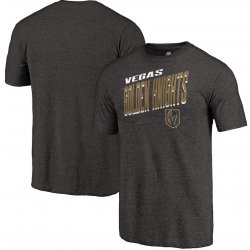 Fanatics pánské tričko Vegas Golden Knights Slant Strike tri-Blend