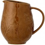 Bloomingville Kameninový džbán / váza BENCE 1,4l tm.oranžový – Zboží Dáma