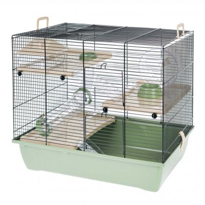 Inter Zoo klec Pinky 3 color zelená 50 x 33 x 44,5 cm – Zboží Dáma