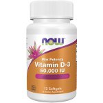 Now Foods Vitamin D-3 50 000 IU 12 Softgels – Hledejceny.cz