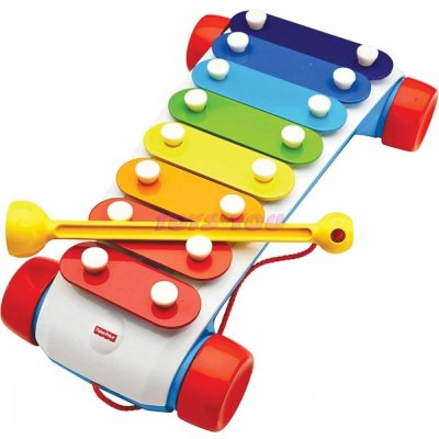 Mattel Fisher Price zábavný tahací xylofon