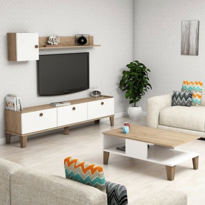Kalune Design Sumer dub přírodní bílá II – Zboží Dáma