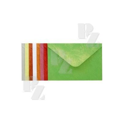 Barevné obálky C6 50ks mix ražba – Zboží Živě