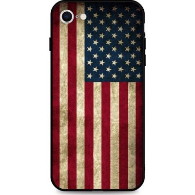 Pouzdro TopQ iPhone SE 2022 3D silikon Amerika – Zboží Mobilmania