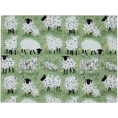 Ulster Weavers Skleněné krájecí prkénko Woolly Sheep 40 x 30 cm – Sleviste.cz